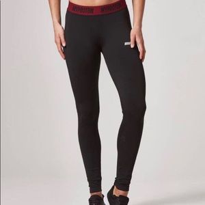 MYPROTEIN SEAMLESS BLACK LEGGINGS